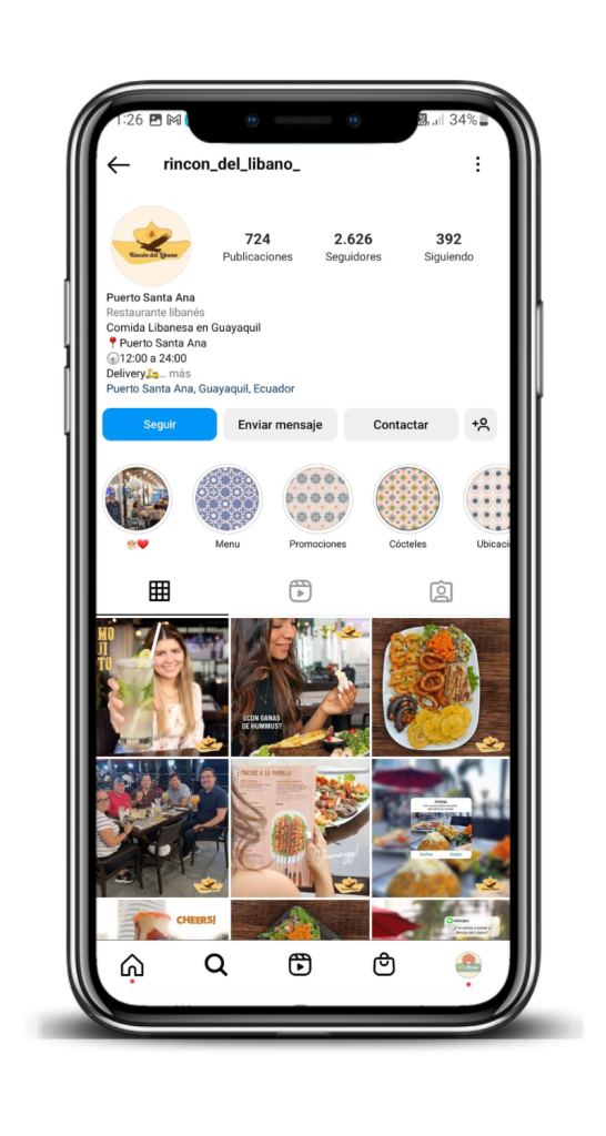 comida libanesa, redes sociales, social media, fotografía publicitaria, fotografía para redes sociales